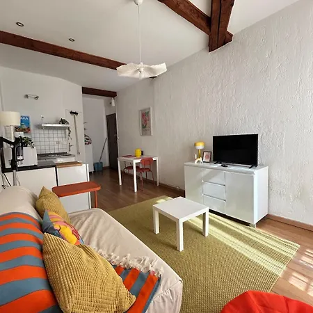 Centre De Zone Castillet Avec Wifi Apartment